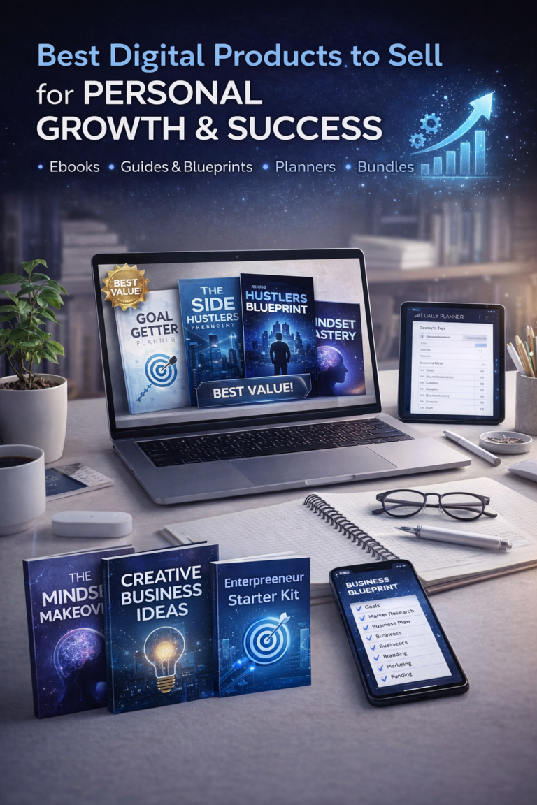 Best Digital Products to Sell for Personal Growth & Success